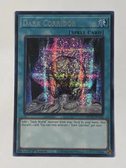 Yu-Gi-Oh TCG Dark Corridor MP24-EN103 Prismatic Secret Rare NM - Image 1
