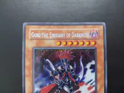 Yugioh - Gorz the Emissary of Darkness DLG1-EN000 Secret Rare Promo - Image 2