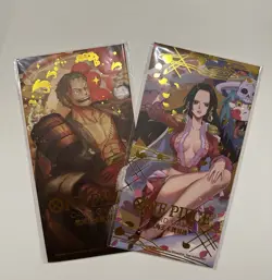 One Piece Card Game China Exclusive Zoro + Boa Hancock New Year Red Packet Promo - Image 1