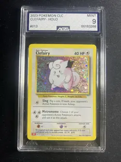 Clefairy 013/034 Holo - CLC Deck - Pokemon Card Game Classic English - AGS 9 - Image 1