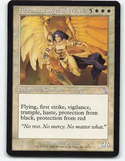 Akroma, Angel of Wrath #1 Magic the Gathering Card - Image 1