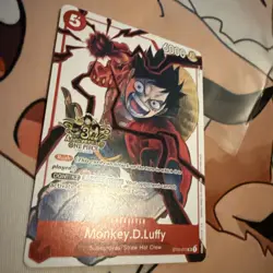 Monkey.D.Luffy - ST01-012 (3rd Anniversary) ST01-012 One Piece Promotion Cards - Image 3
