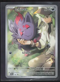 N's Zorua - Promo SV: Scarlet & Violet Promo Cards 189 NM - Image 1