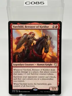 Varchild, Betrayer of Kjeldor Commander 2018 Regular - Image 1