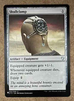 Skullclamp - The List - Commander - NM MTG - Image 1