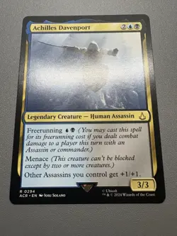 Achilles Davenport 0294 MTG ACR Rare NM - Image 1