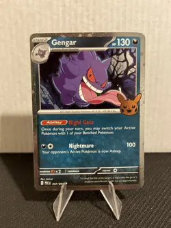 Pokemon TCG Gengar 057/091 Halloween Trick Or Trade 2024 Cosmos Holo - Image 1