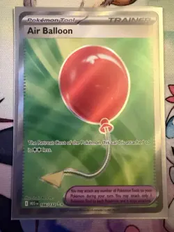 Air Balloon 166/132 Ultra Rare - Full Art Trainer - Pokemon Mega Evolution NM - Image 1