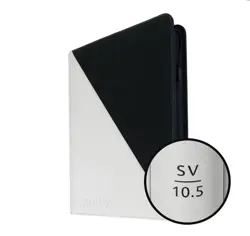 VaultX SV10.5 XXL Binder 16 Pocket Pokemon Black Bolt & White Flare IN HAND - Image 1