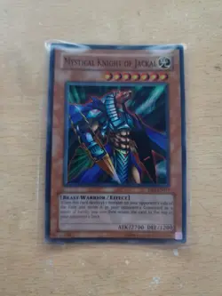 Yu-Gi-Oh! Mystical Knight of Jackal DR1-EN017 Unlimited Super Rare (NM) - Image 1