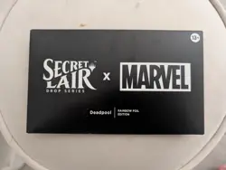 Marvel Secret Lair Deadpool MTG Rainbow Foil Edition Sealed - Image 1