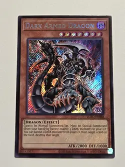 Dark Armed Dragon LCKC-EN068 Secret Rare Yugioh Legendary Collection Kaiba Mint - Image 1