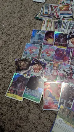 HUGE One Piece COLLECTION LOT! Cards, SR, Holo, Rare TCG Prb The Best ETC! - Image 2