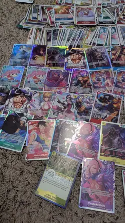 HUGE One Piece COLLECTION LOT! Cards, SR, Holo, Rare TCG Prb The Best ETC! - Image 3