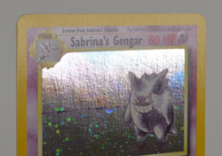 Pokemon Sabrina's Gengar Holo 14/132 Gym Heroes Card NM in Case - Image 3
