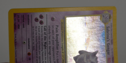 Pokemon Sabrina's Gengar Holo 14/132 Gym Heroes Card NM in Case - Image 4
