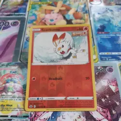 Pokemon Cards: Scorbunny 26 Common Regular S&S: Chilling Reign 4 card Bundle - Image 4