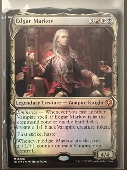 Edgar Markov #0328 (Showcase - Foil) Magic the Gathering: Innistrad Remastered - Image 1