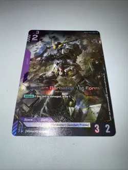 1x Gundam Card Game - GD02-054 LR Gundam Barbatos 1st Form - Image 4