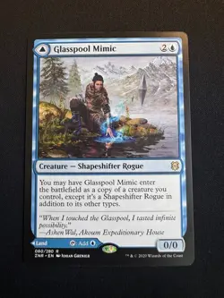 Glasspool Mimic Glasspool Shore - Zendikar Rising - Rare - MTG 60 - NM - Image 1