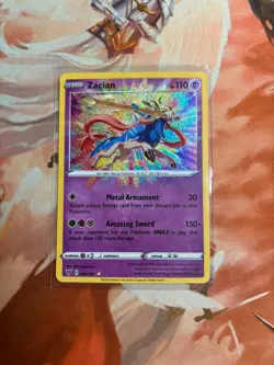 Zacian - 082/185 - Vivid Voltage - Amazing Rare Pokemon Card Game TCG - Image 1