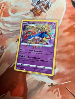 Zacian - 082/185 - Vivid Voltage - Amazing Rare Pokemon Card Game TCG - Image 2
