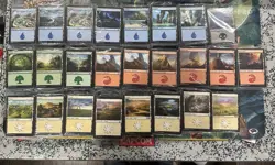 MTG 25x Sealed Land Packs From Various Bundles M15, Origins, Kaladesh, Dominaria - Image 1