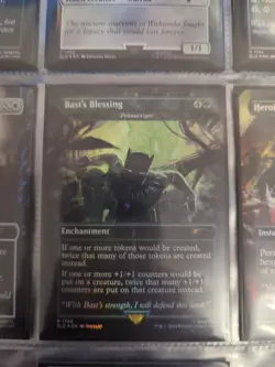 Bast's Blessing - Primal Vigor (Rainbow Foil) Secret Lair Drop Foil - Image 1
