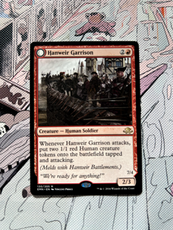 Hanweir Garrison + Battlements = Hanweir, the Writhing Township | MTG | NM - Image 2