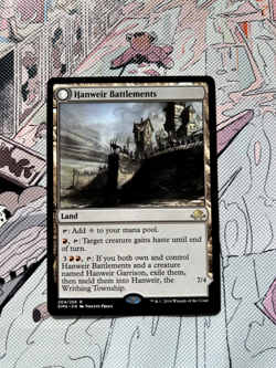 Hanweir Garrison + Battlements = Hanweir, the Writhing Township | MTG | NM - Image 3