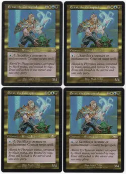 Ertai, the Corrupted x4 4x 2001 Planeshift Playset Multi-Color MTG SP - NM AZ7 - Image 1