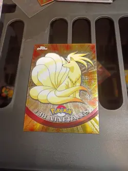 2000 Topps Chrome Pokemon Series 1 Ninetales Base Holo #38 NM - Image 1