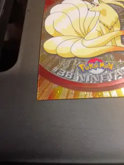 2000 Topps Chrome Pokemon Series 1 Ninetales Base Holo #38 NM - Image 2