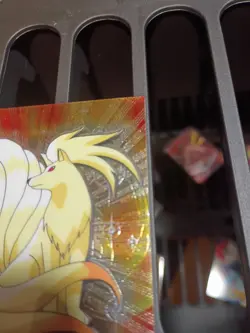 2000 Topps Chrome Pokemon Series 1 Ninetales Base Holo #38 NM - Image 4