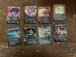MTG - Secret Lair - Sonic - Friends And Foes Foil Set - OPENED with bonus card - Image 1