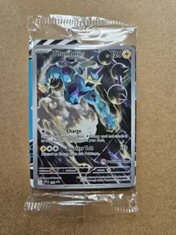 Thundurus - Pokemon Center Exclusive Stamped Promo Sealed (SVP209 - Black Bolt) - Image 1