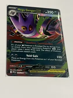 2025 Pokemon Mega Gengar ex 056/094 Phantasmal Flames Pack Fresh US SELLER - Image 1