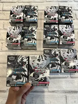 Pokemon TCG 6 x White Flare Booster Bundle & 6 X Black Bolt Booster Bundle✅ FAST - Image 3