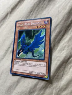 Blue Rose Dragon (EXVC-EN099) 1st Edition - Secret Rare - LP-NM - Image 2