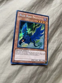 Blue Rose Dragon (EXVC-EN099) 1st Edition - Secret Rare - LP-NM - Image 3