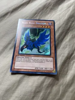Blue Rose Dragon (EXVC-EN099) 1st Edition - Secret Rare - LP-NM - Image 4
