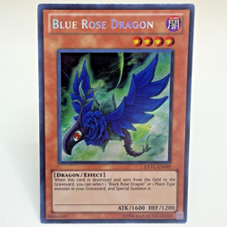 Yugioh Blue Rose Dragon EXVC-EN099 Unlimited Secret Rare Holo - NM - Image 1