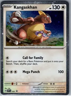 Kangaskhan - (Cosmos Holo) SVP 202 Scarlet & Violet Promo - Pokemon Card - NM - Image 1