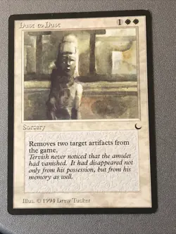 Dust To Dust X1 The Dark Ex+ Condition See Front/back Pics - Image 1