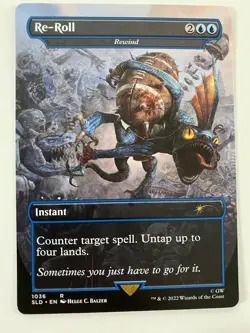 Re-Roll - Rewind *Non-Foil* SECRET LAIR: Blood Bowl 2022 MT/NM MTG Combined Ship - Image 1