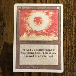 Sol Ring 4x Revised Vintage Various Condition LP - HP (See Photos) - Image 2
