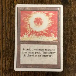 Sol Ring 4x Revised Vintage Various Condition LP - HP (See Photos) - Image 4