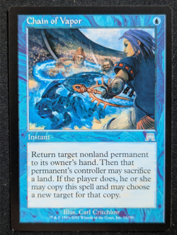 Chain of Vapor - Onslaught - NM - MTG - Magic the Gathering - Blue - Instant - Image 1