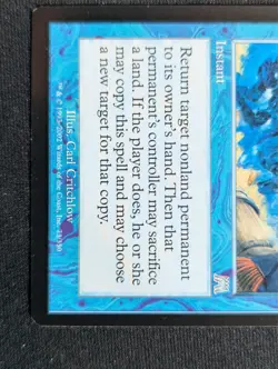 Chain of Vapor - Onslaught - NM - MTG - Magic the Gathering - Blue - Instant - Image 2