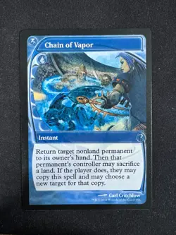 Chain of Vapor (FUTURE SIGHT FRAME) - Mystery Booster 2 (Magic/MTG) - Image 1